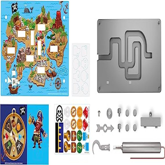 4M Kidzlabs Gamemaker / Electrobuzz Pirate Treasure Hunt Game